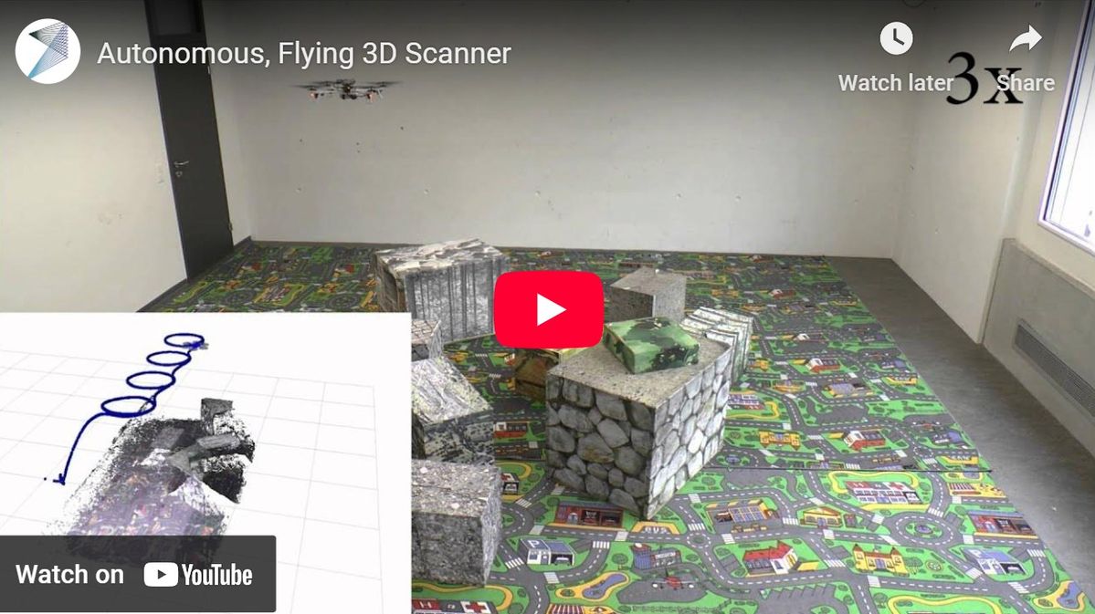 Autonom fliegender 3D-Scanner