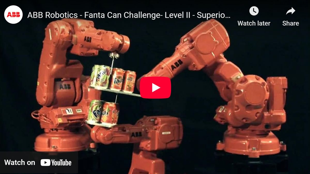 ABB Fanta-Dosen-Challenge Teil 2