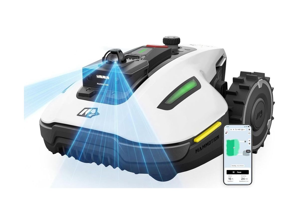 Freigestellter MAMMOTION YUKA mini 2 800 LiDAR