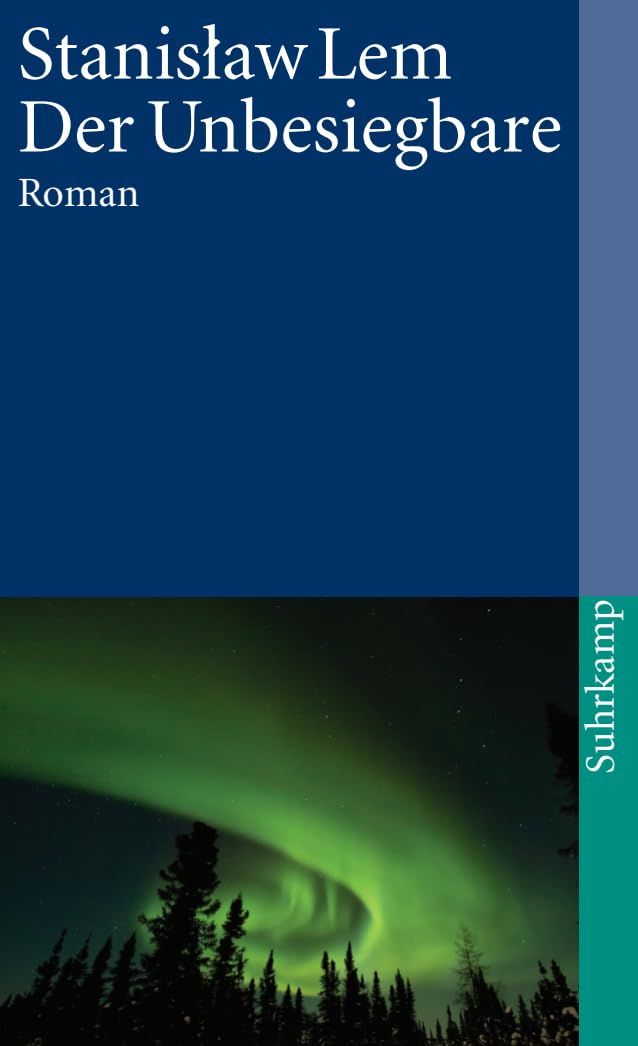 Buchcover „Der Unbesiegbare“ von Stanisław Lem, Suhrkamp-Taschenbuch