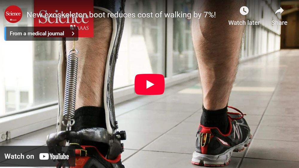 Exoskelett-Schuhe ermöglichen Schlaganfallpatienten einfacheres Laufen