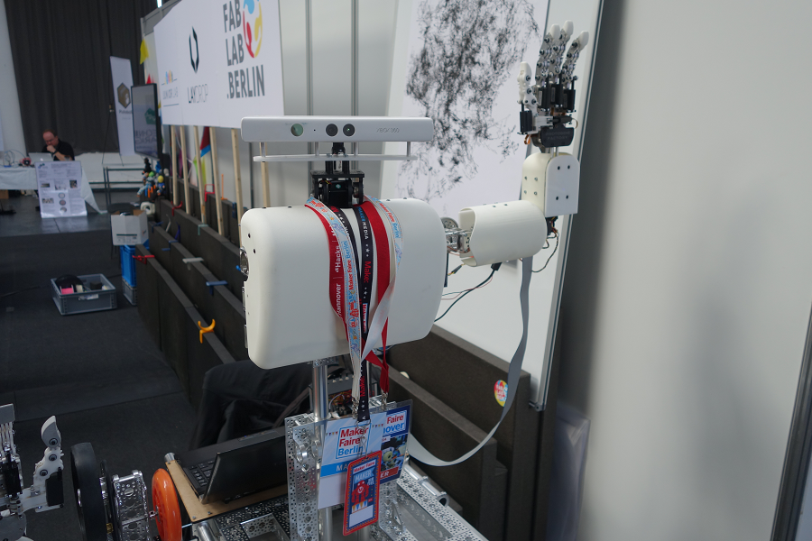 Hier kommt „Bob“: Ein Projekt von Pierre Braun im Fab Lab Berlin