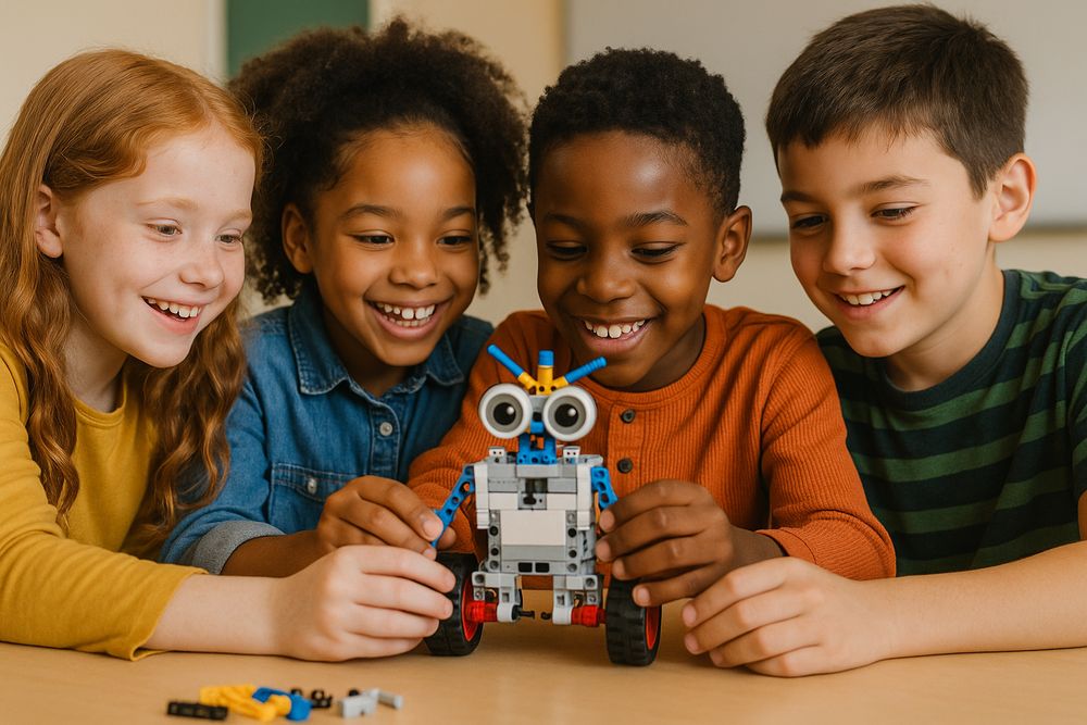 Mit LEGO-Robotern spielend MINT-Kompetenzen fördern