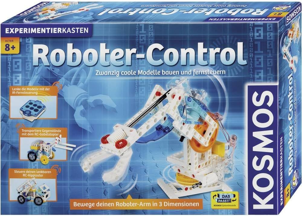 Kosmos Roboter-Control – Der Experimentierkasten für Groß und Klein