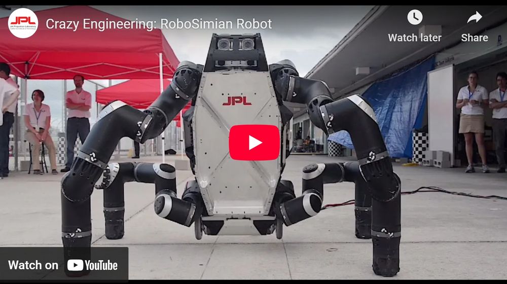 RoboSimian eilt auf vier Beinen zur Rettung